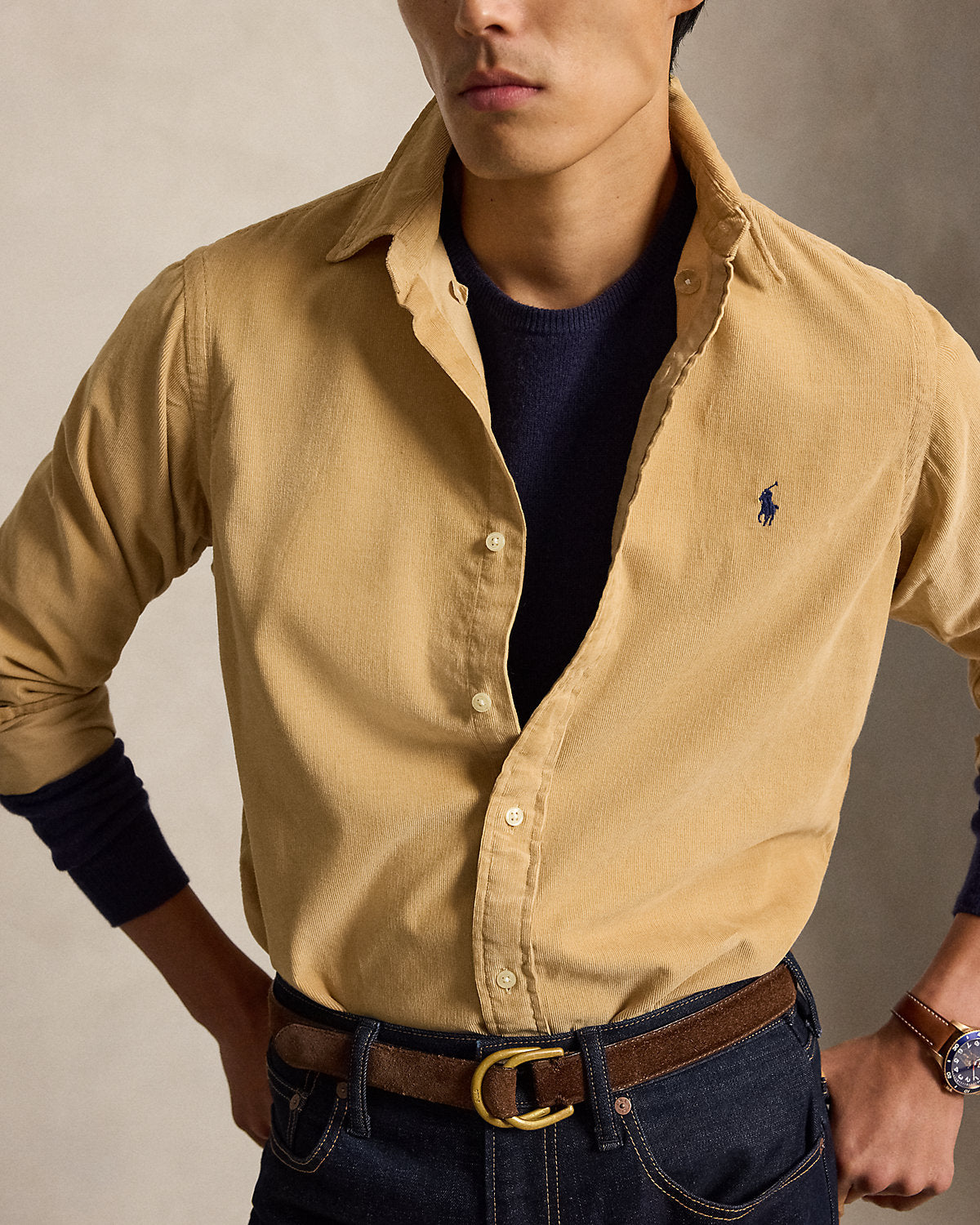 Classic Fit Corduroy Shirt