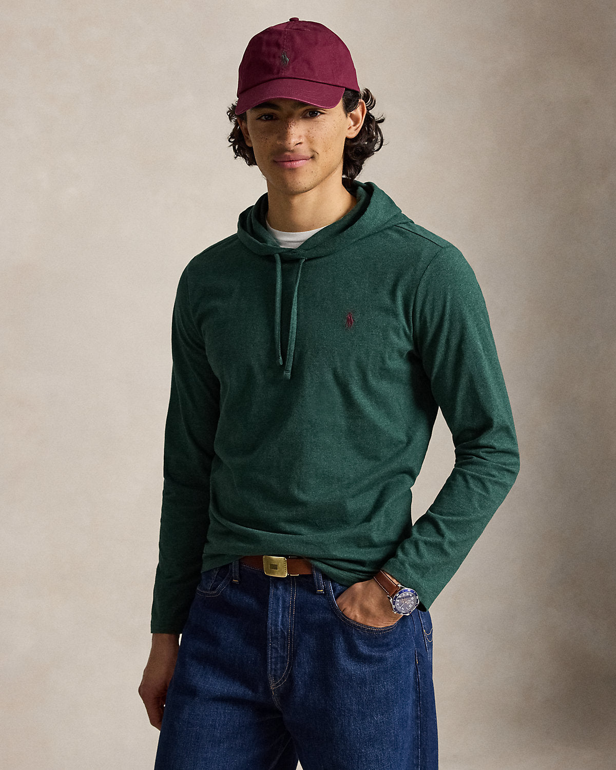 Jersey Hooded T-Shirt