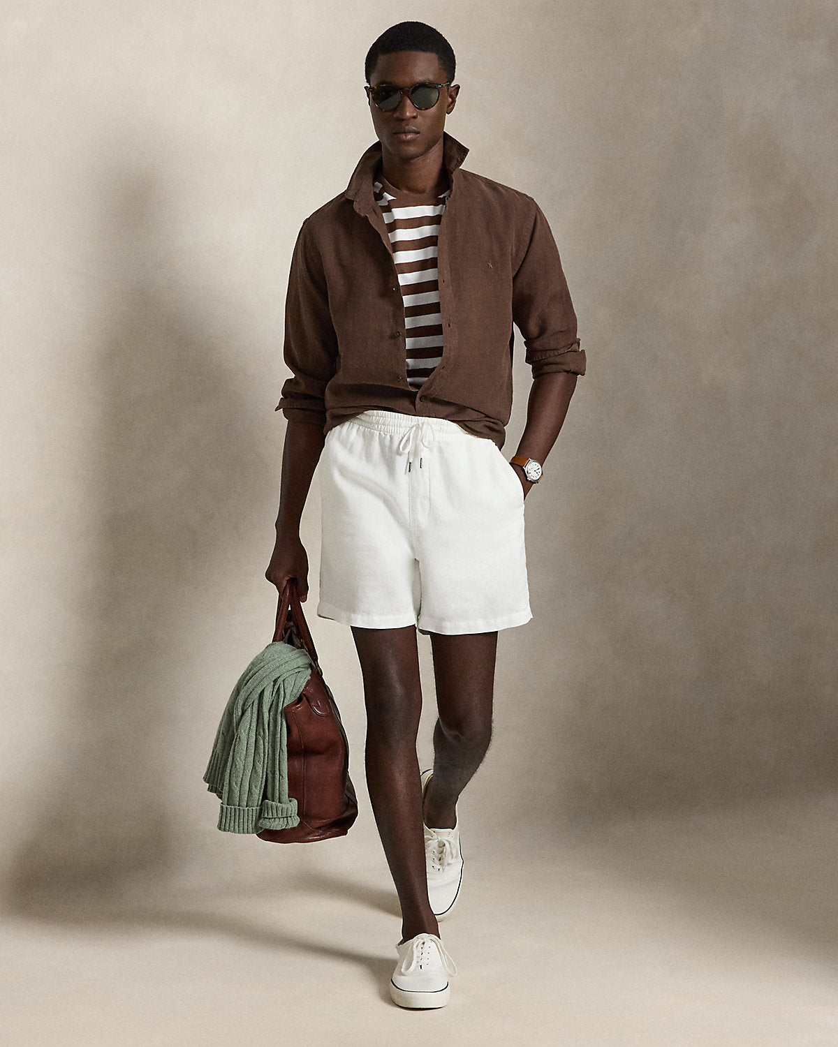 Classic Fit Striped Jersey T-Shirt