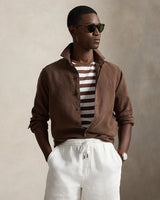 Chocolate Brown/White