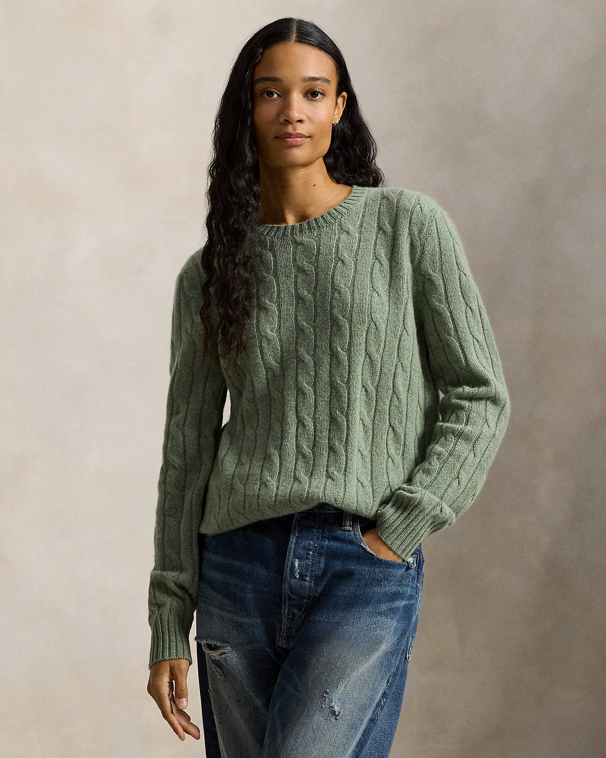 The Iconic Cable-Knit Cashmere Sweater