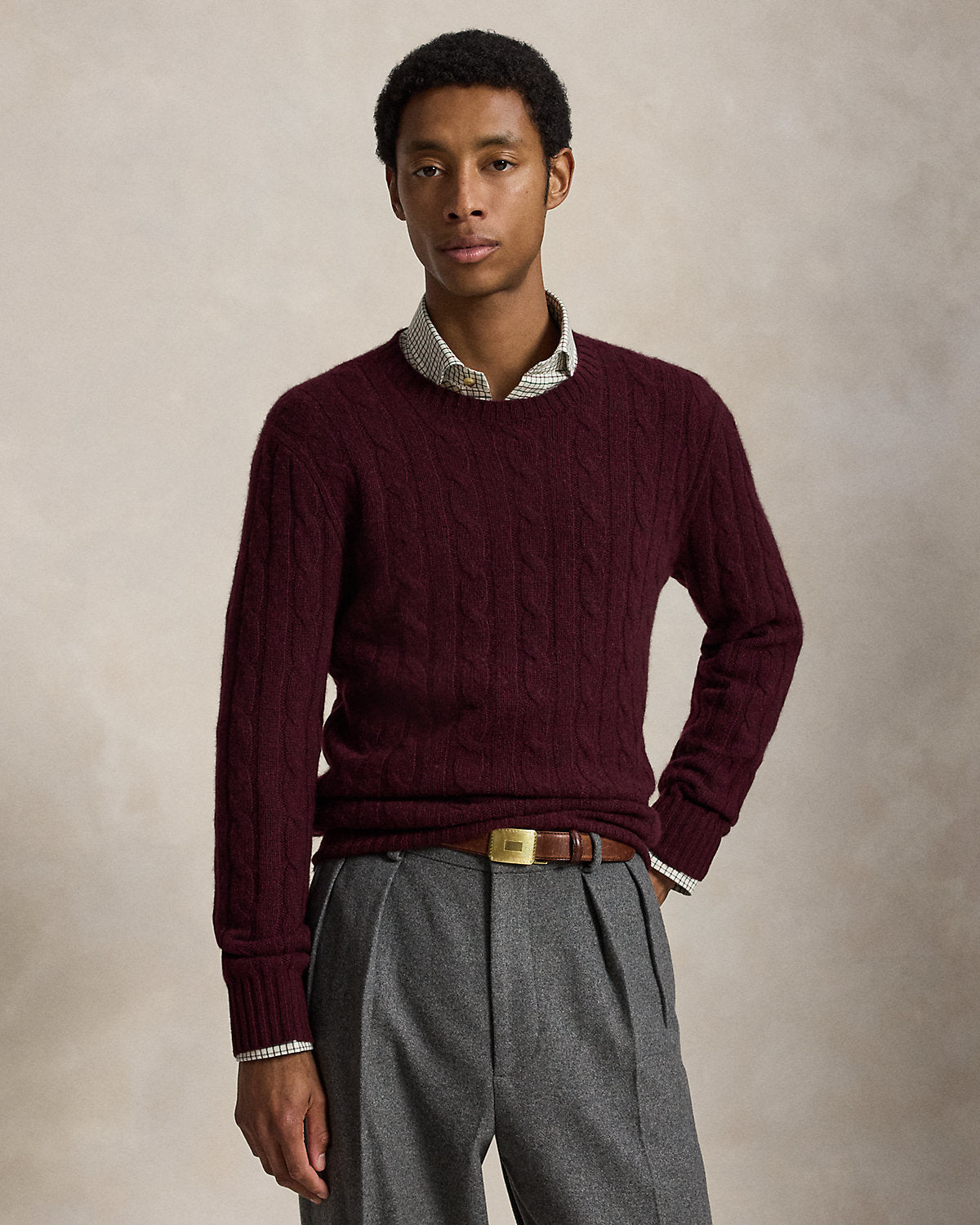 The Iconic Cable-Knit Cashmere Sweater