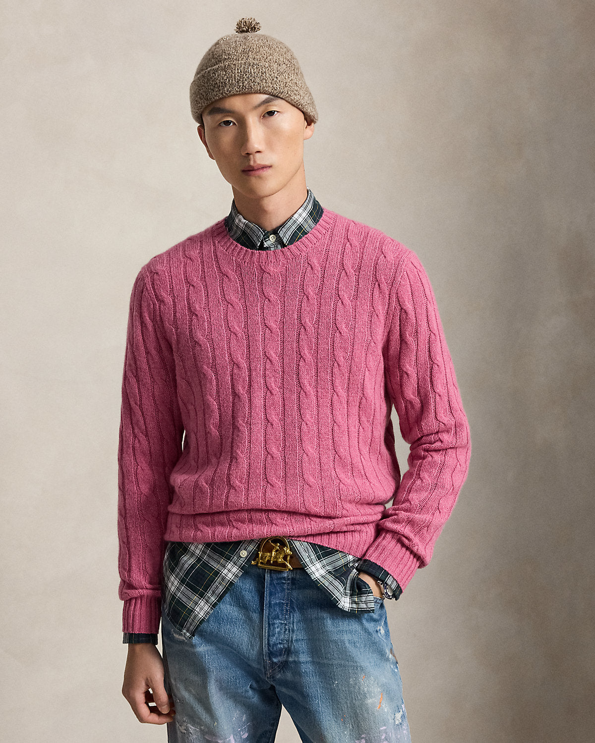 The Iconic Cable-Knit Cashmere Sweater