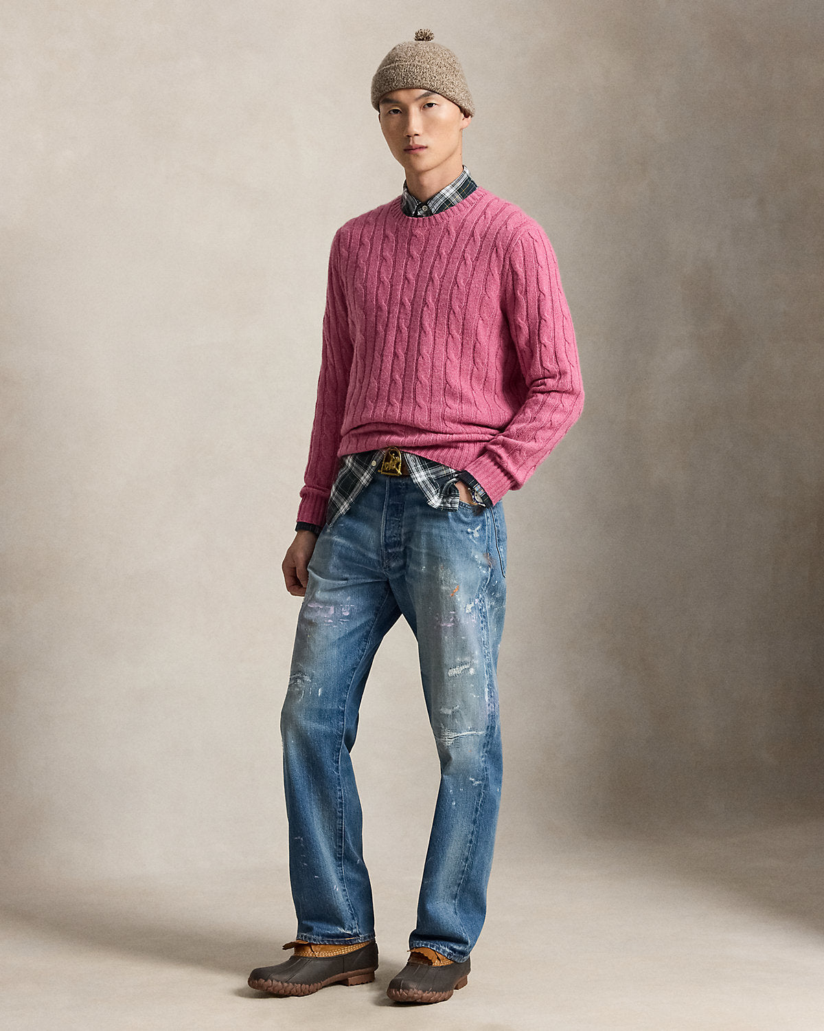 The Iconic Cable-Knit Cashmere Sweater