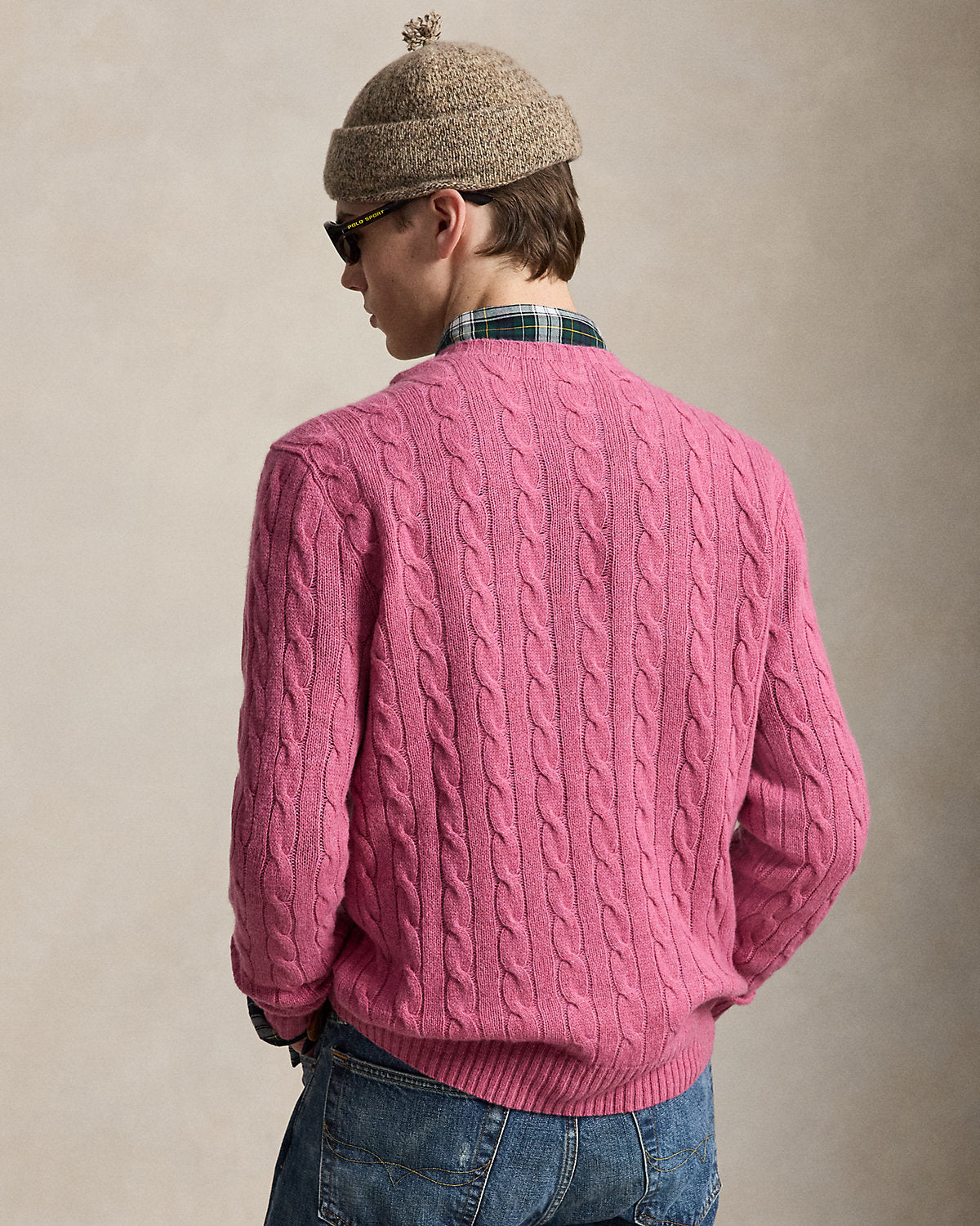 Cable-Knit Wool-Cashmere Sweater