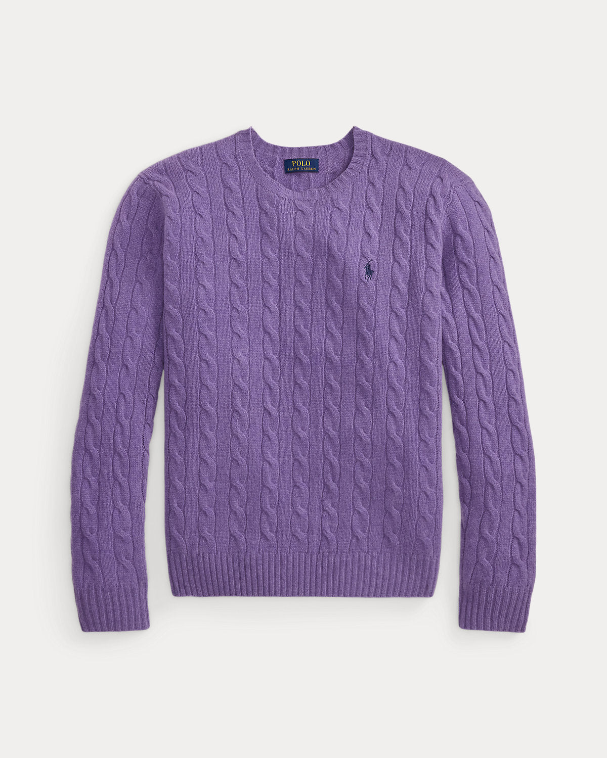 Cable-Knit Wool-Cashmere Sweater
