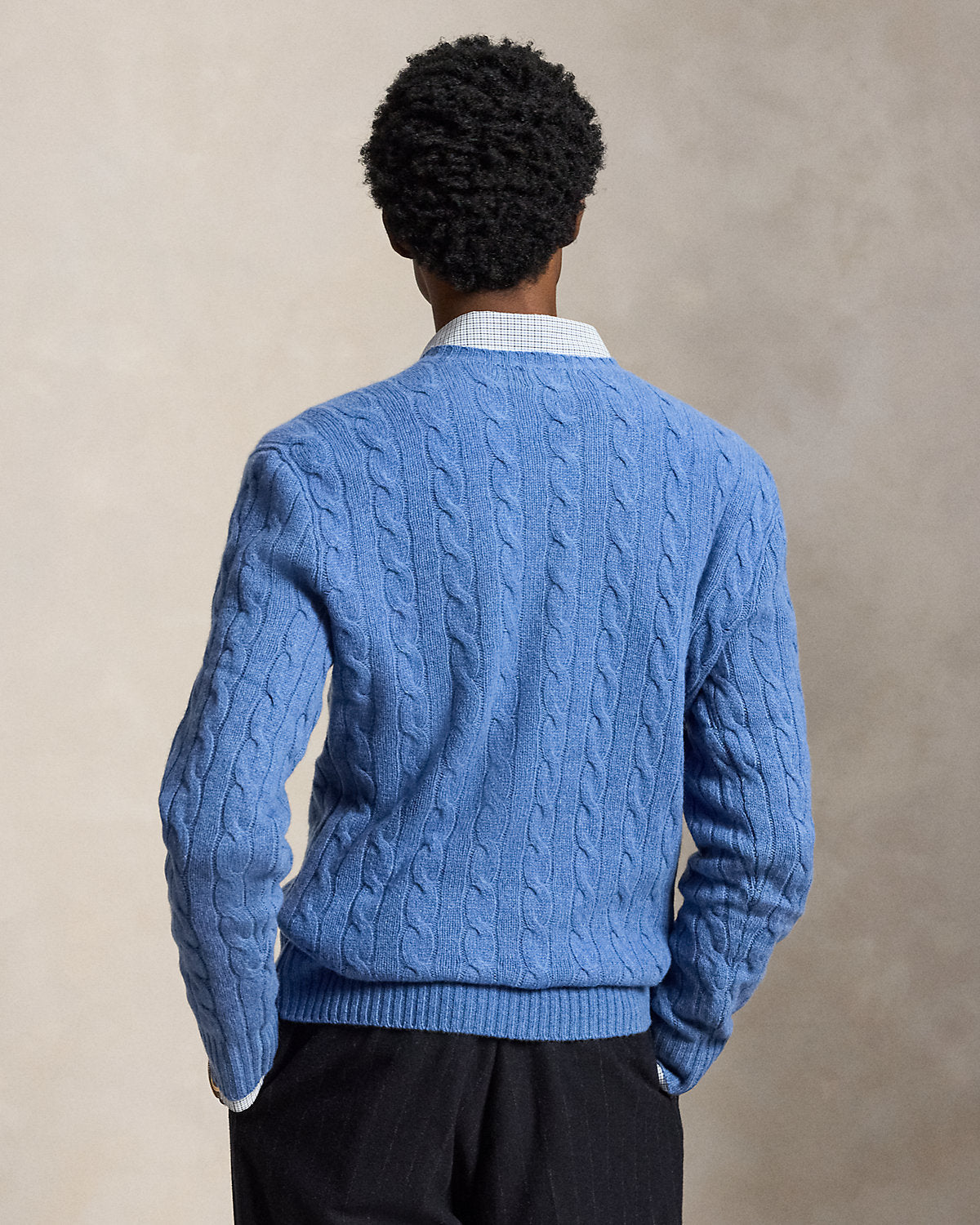 Cable-Knit Wool-Cashmere Sweater