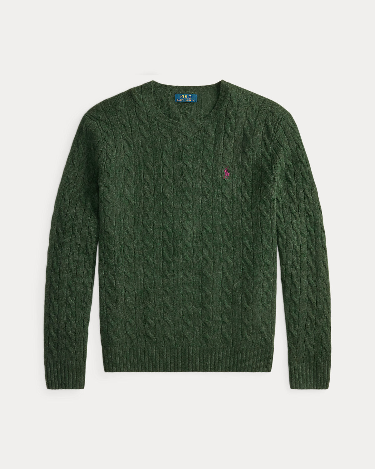 Cable-Knit Wool-Cashmere Sweater
