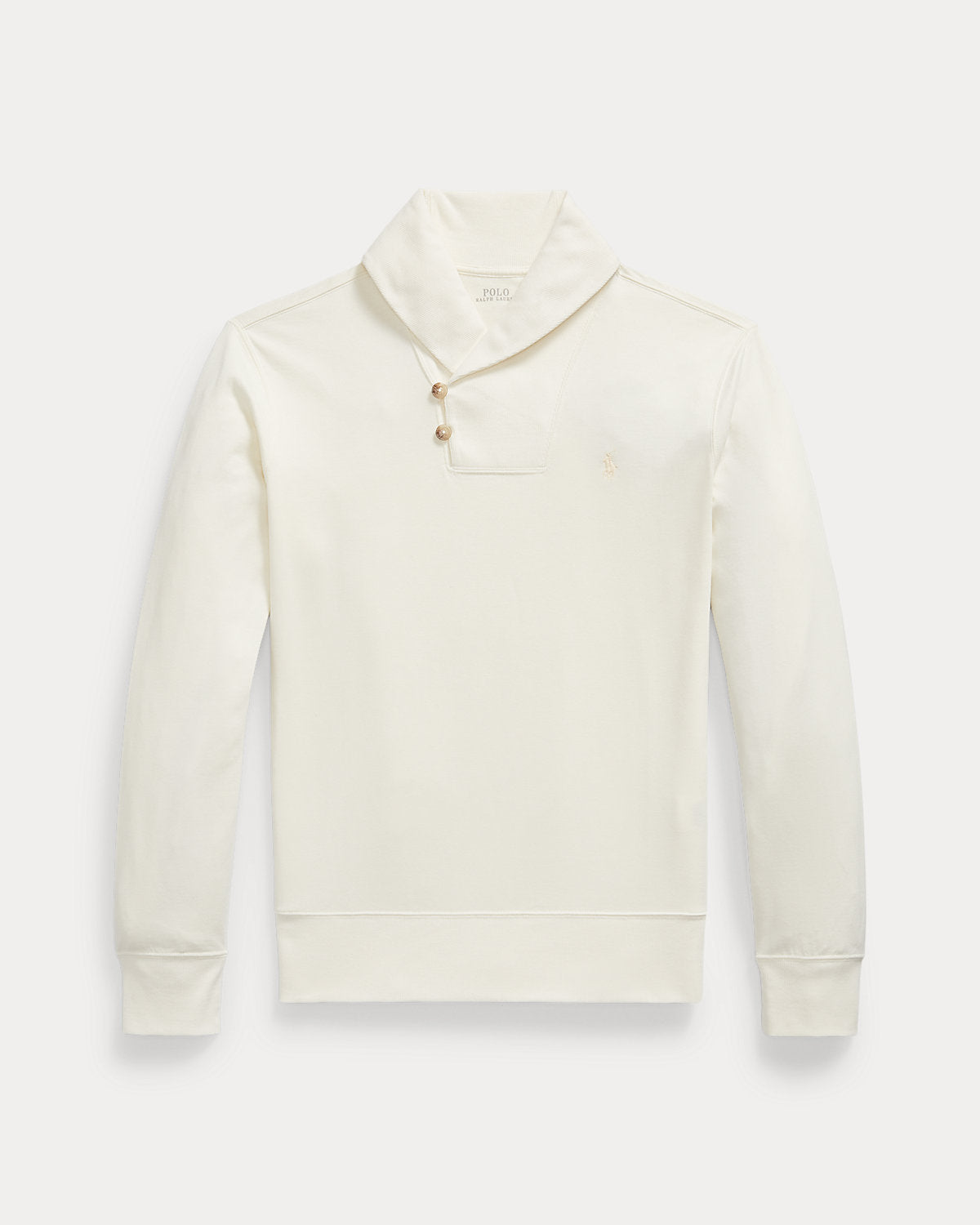 Luxury Jersey Shawl-Collar Pullover
