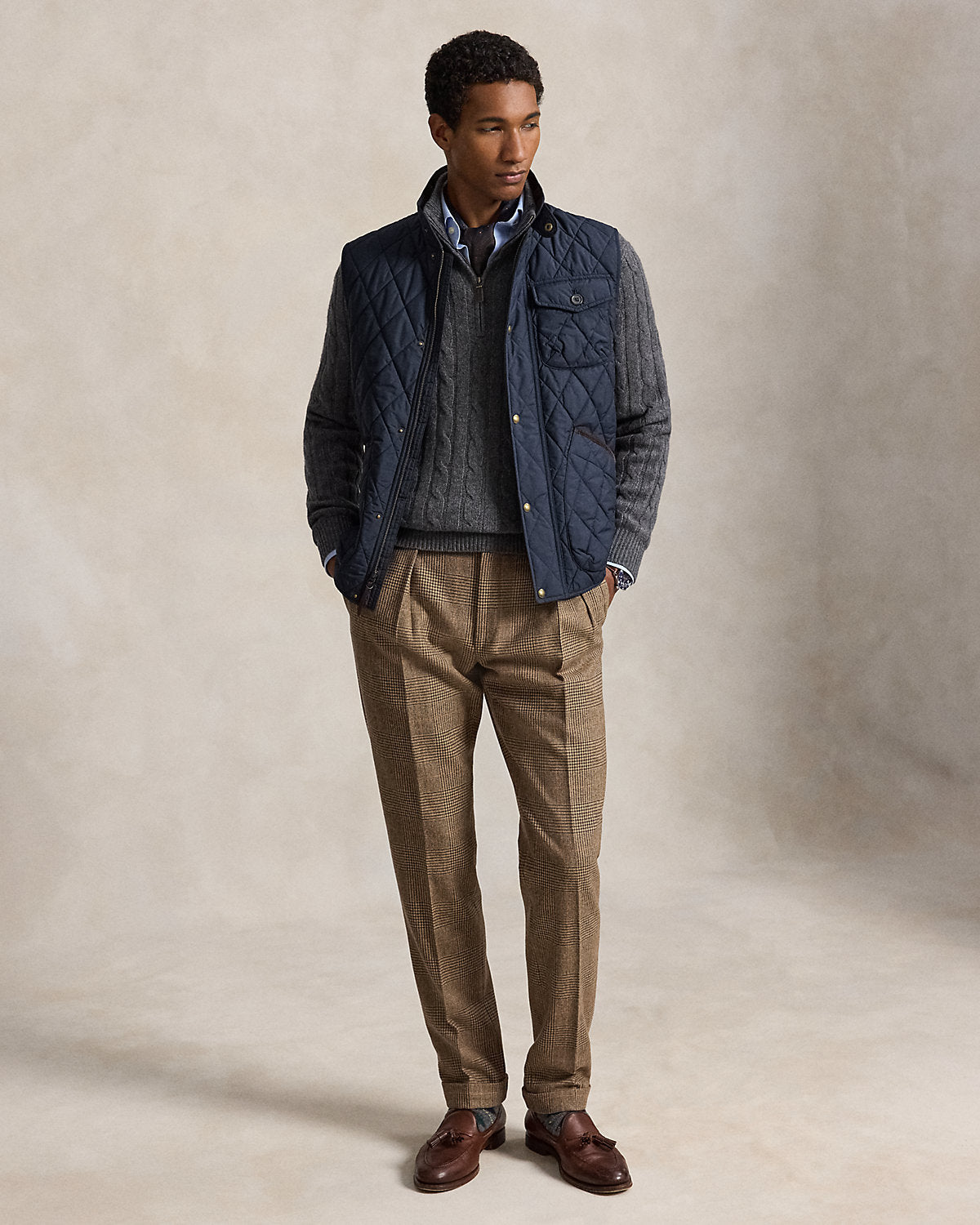 The Beaton Quilted Utility Vest