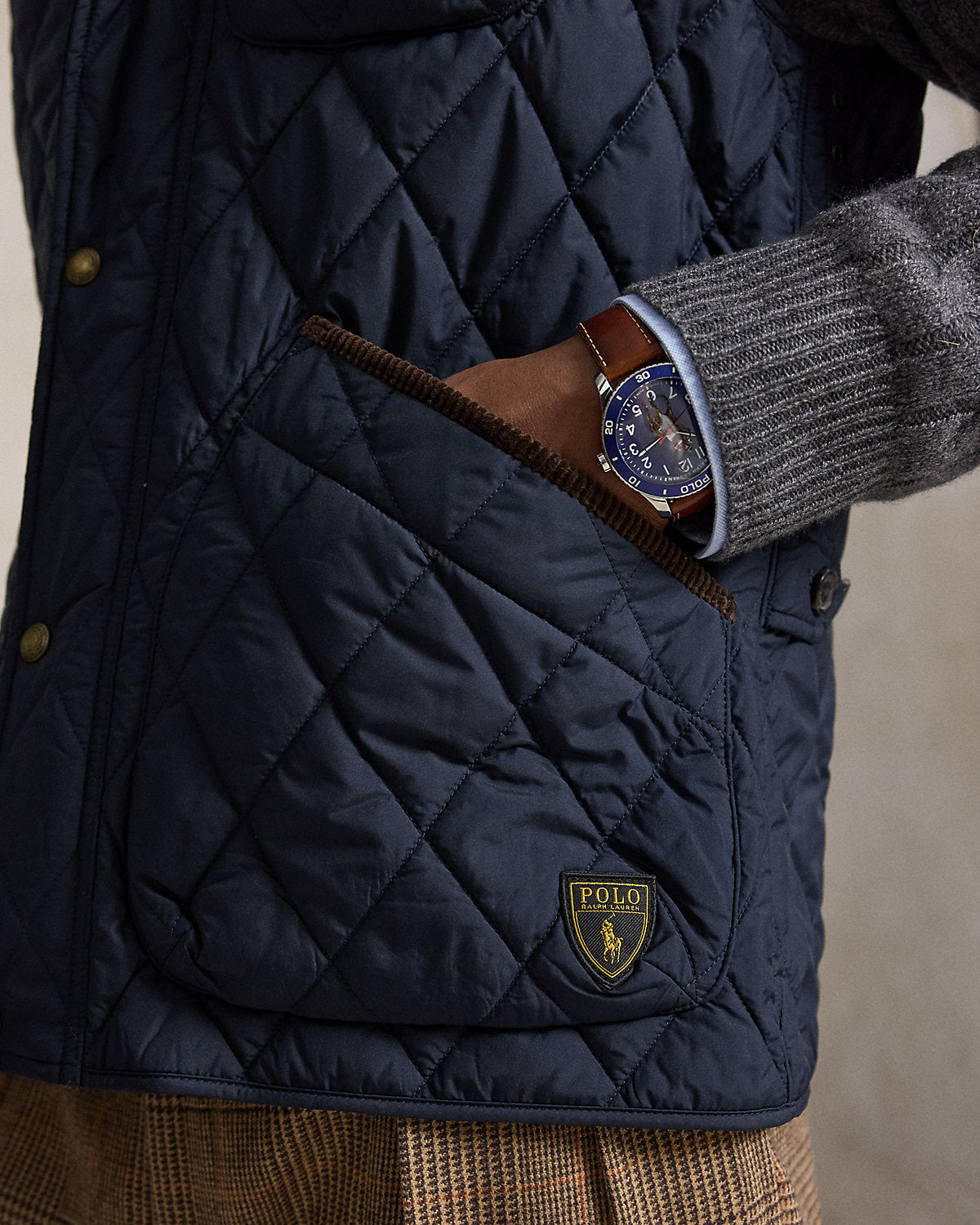The Beaton Quilted Utility Vest