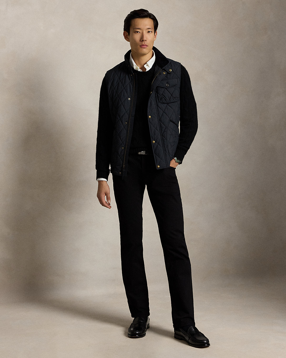 The Beaton Quilted Utility Vest
