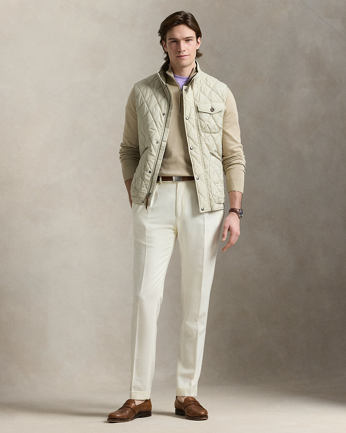 The Beaton Quilted Utility Vest