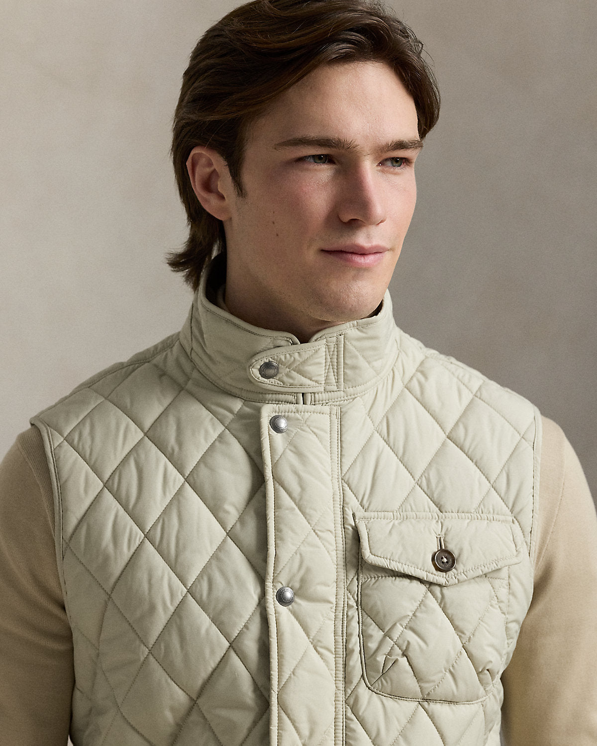 The Beaton Quilted Utility Vest