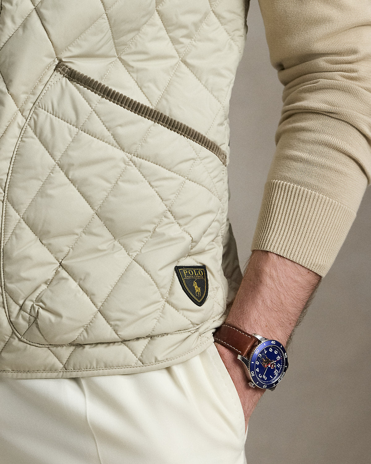 The Beaton Quilted Utility Vest