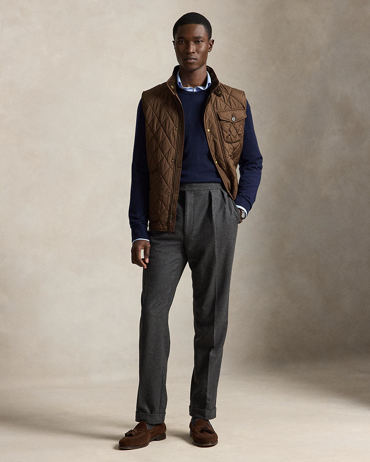 The Beaton Quilted Utility Vest