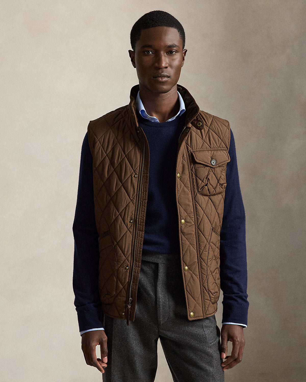 The Beaton Quilted Utility Vest