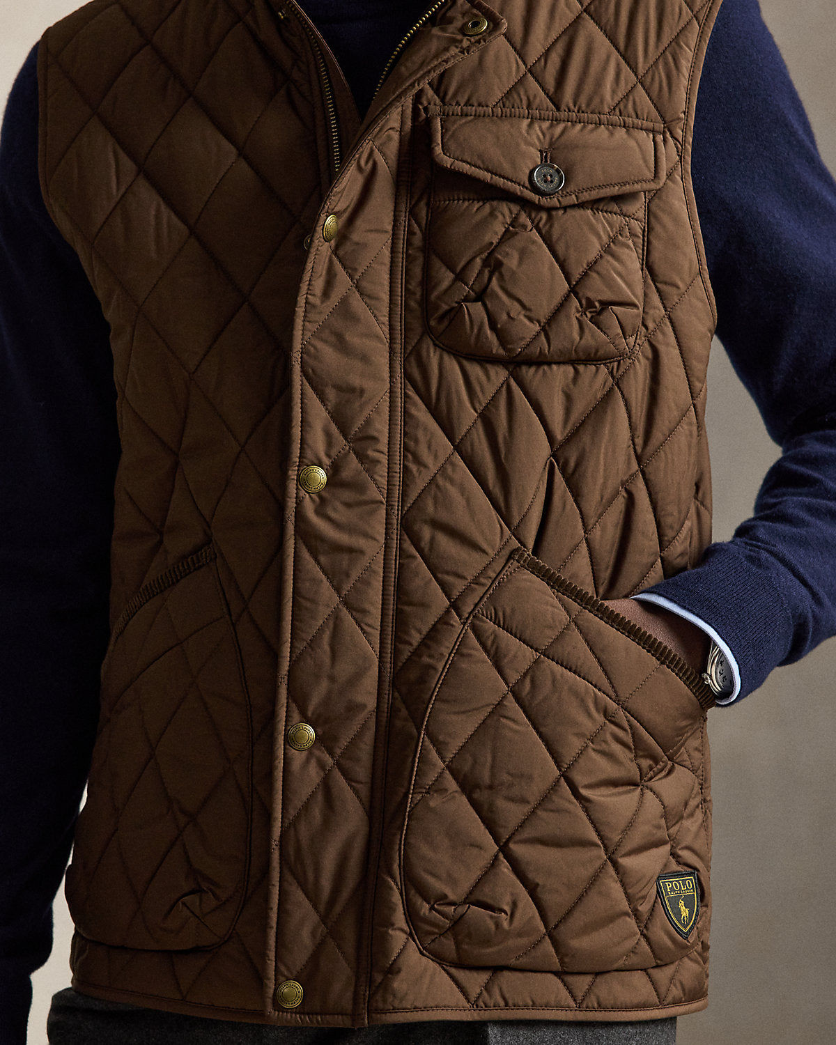 The Beaton Quilted Utility Vest