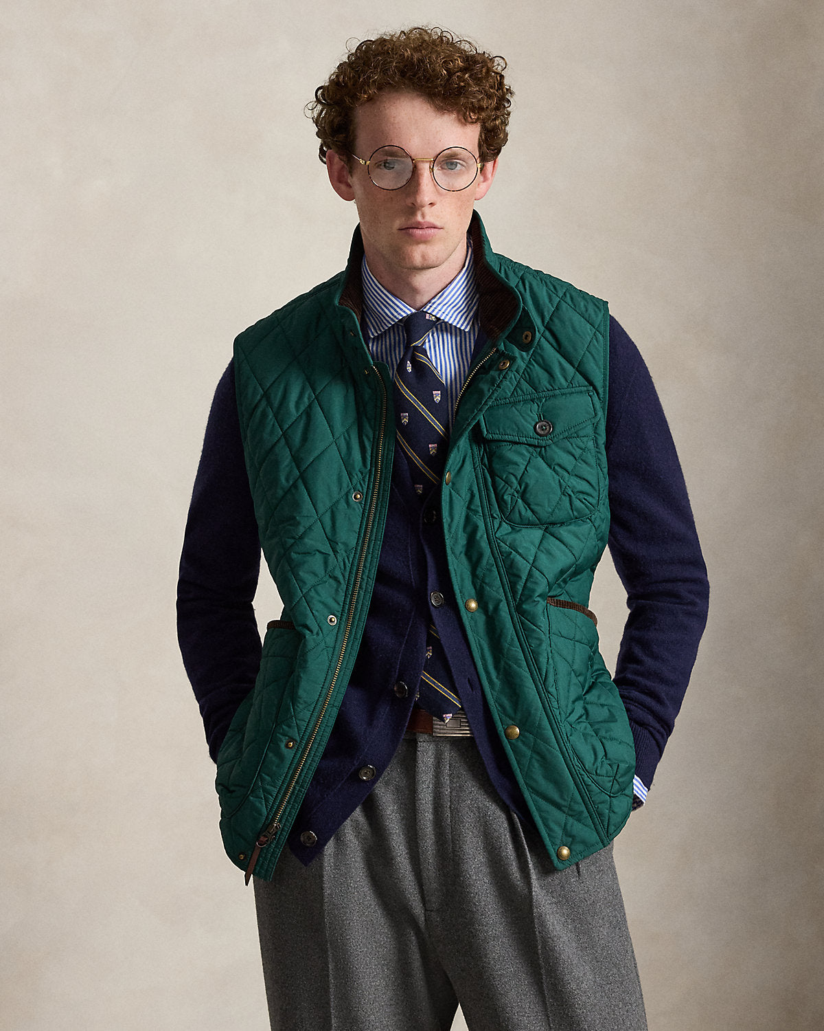 The Beaton Quilted Utility Vest