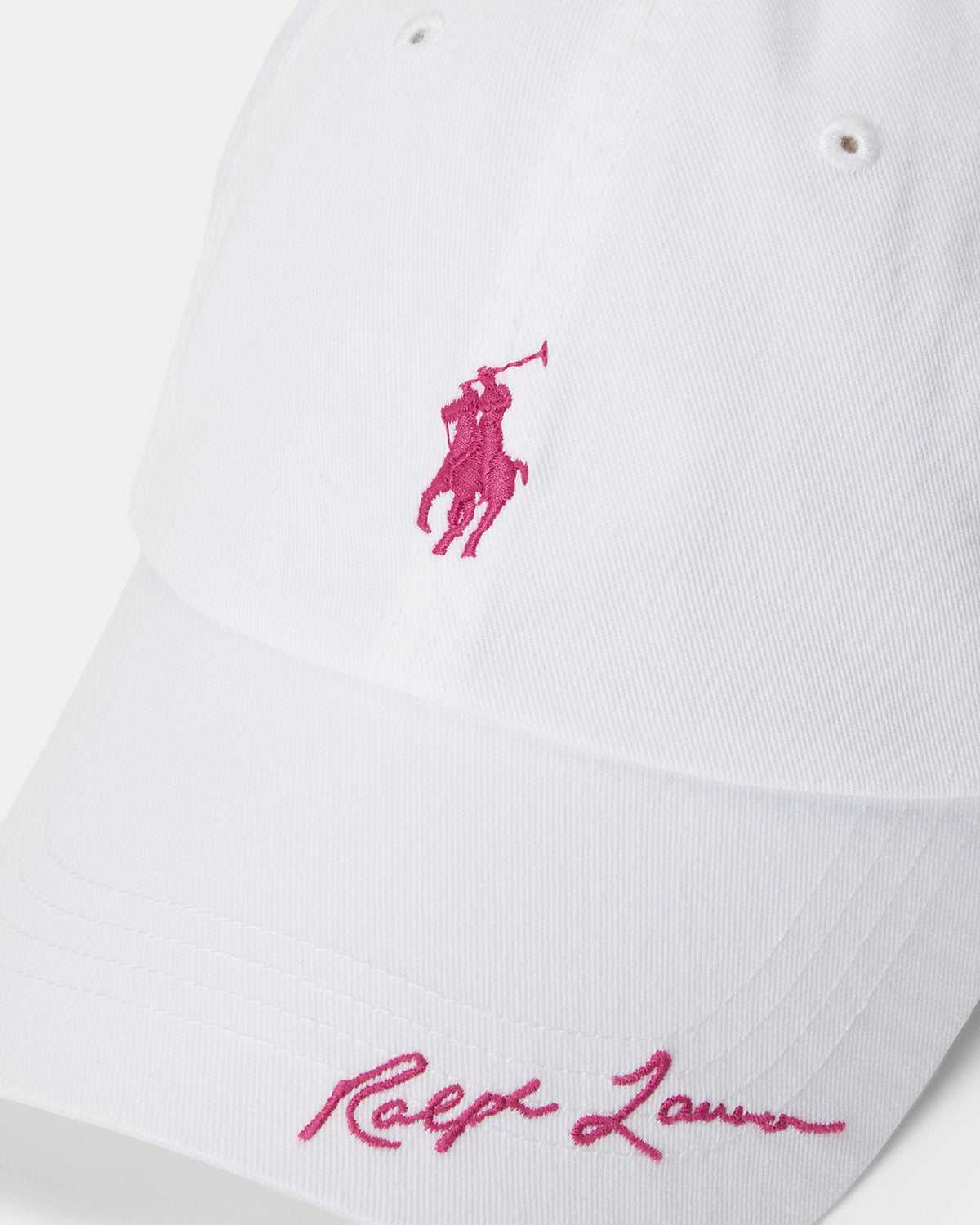 Pink Pony Twill Ball Cap