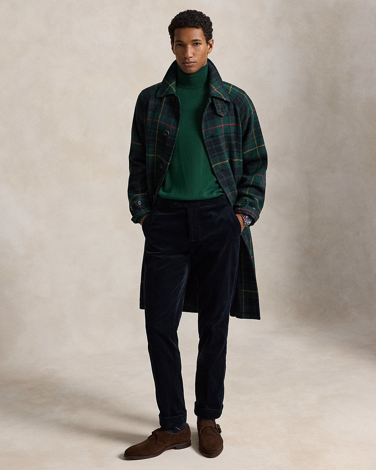 Washable Wool Turtleneck Sweater