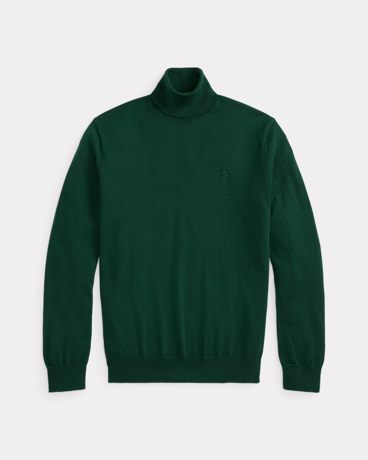 Washable Wool Turtleneck Sweater