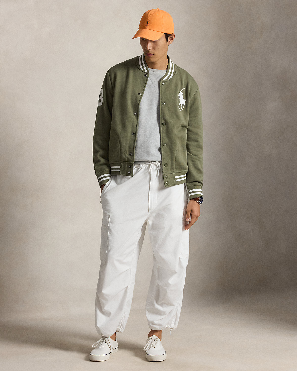 Big Pony Fleece Baseball Jacket