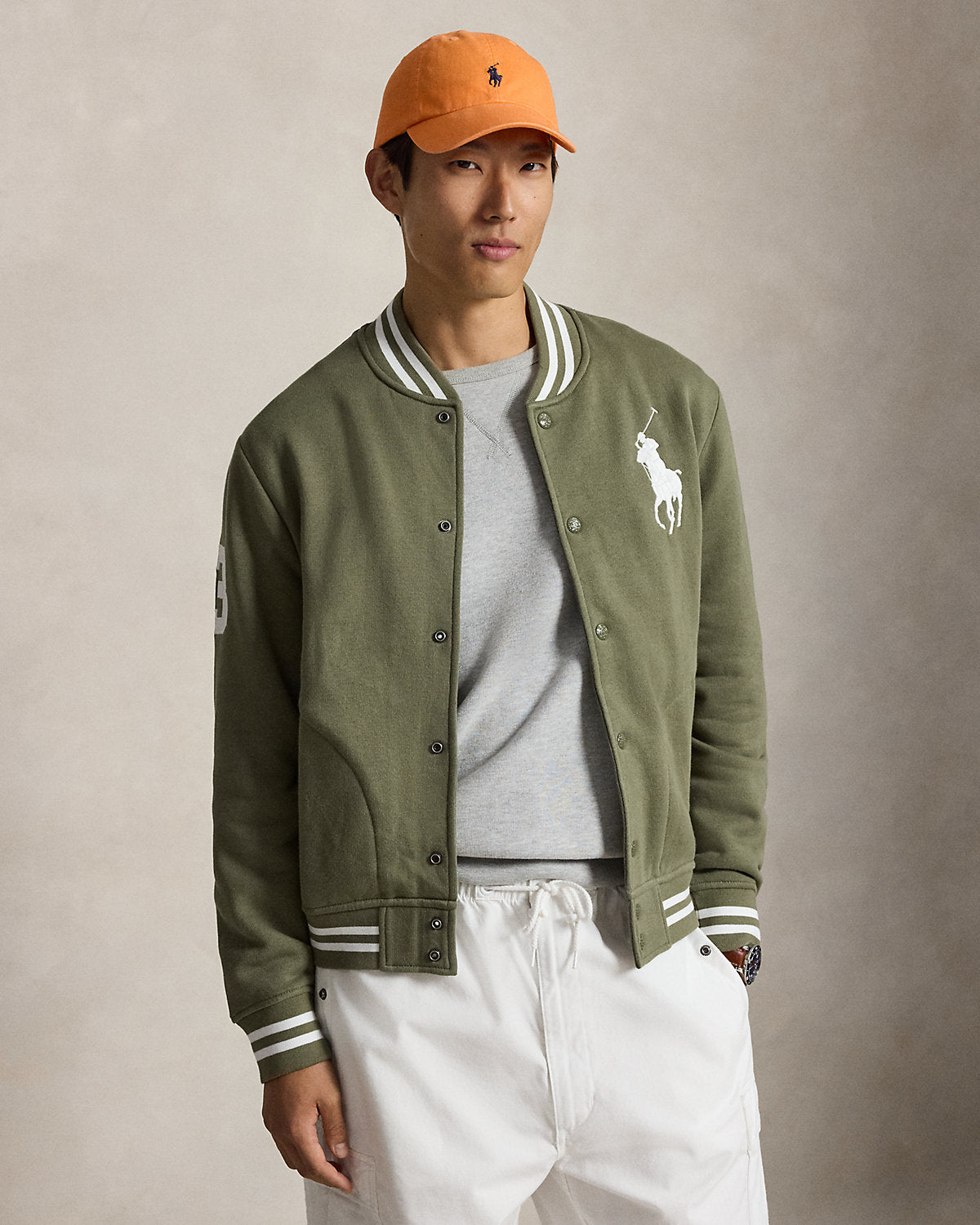 Big Pony Fleece Baseball Jacket