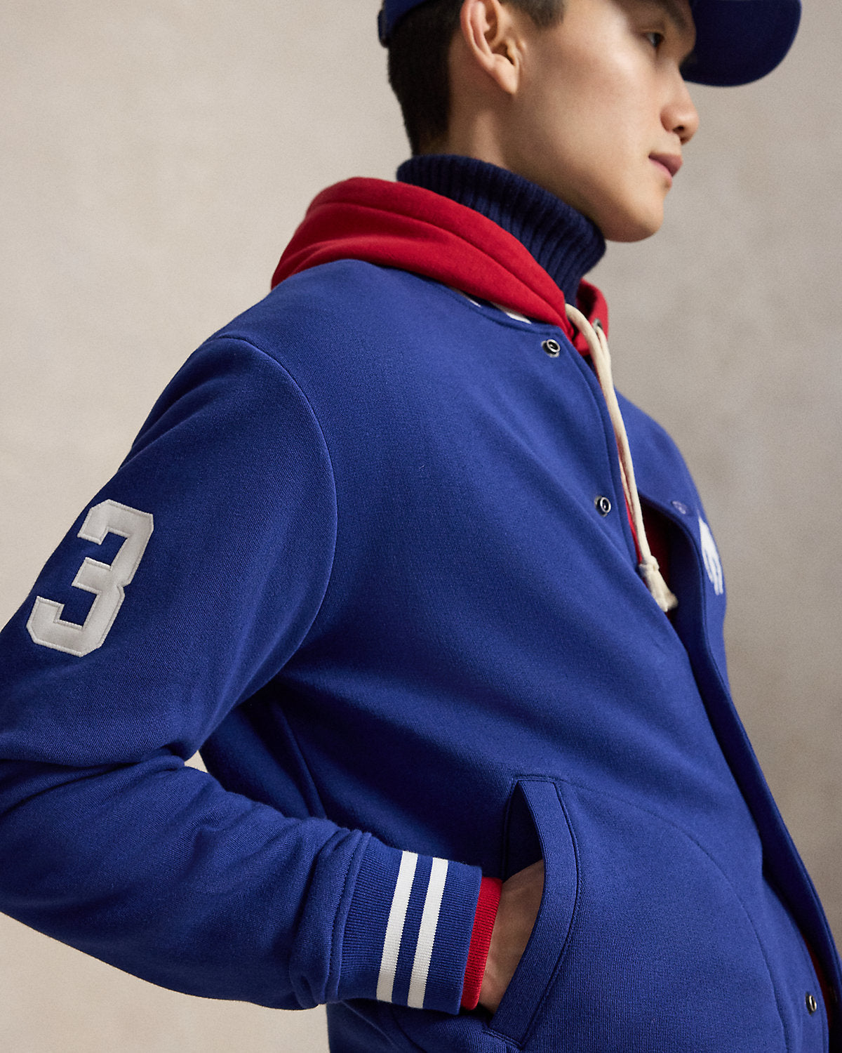 Big Pony Fleece Baseball Jacket