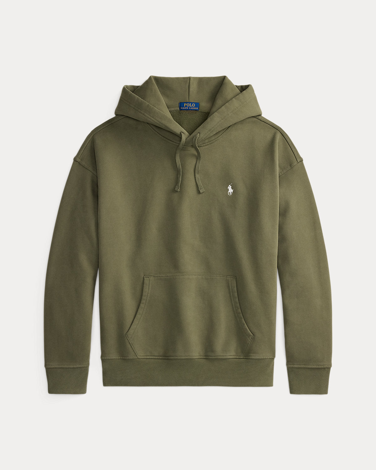 Relaxed Fit Logo Fleece Hoodie