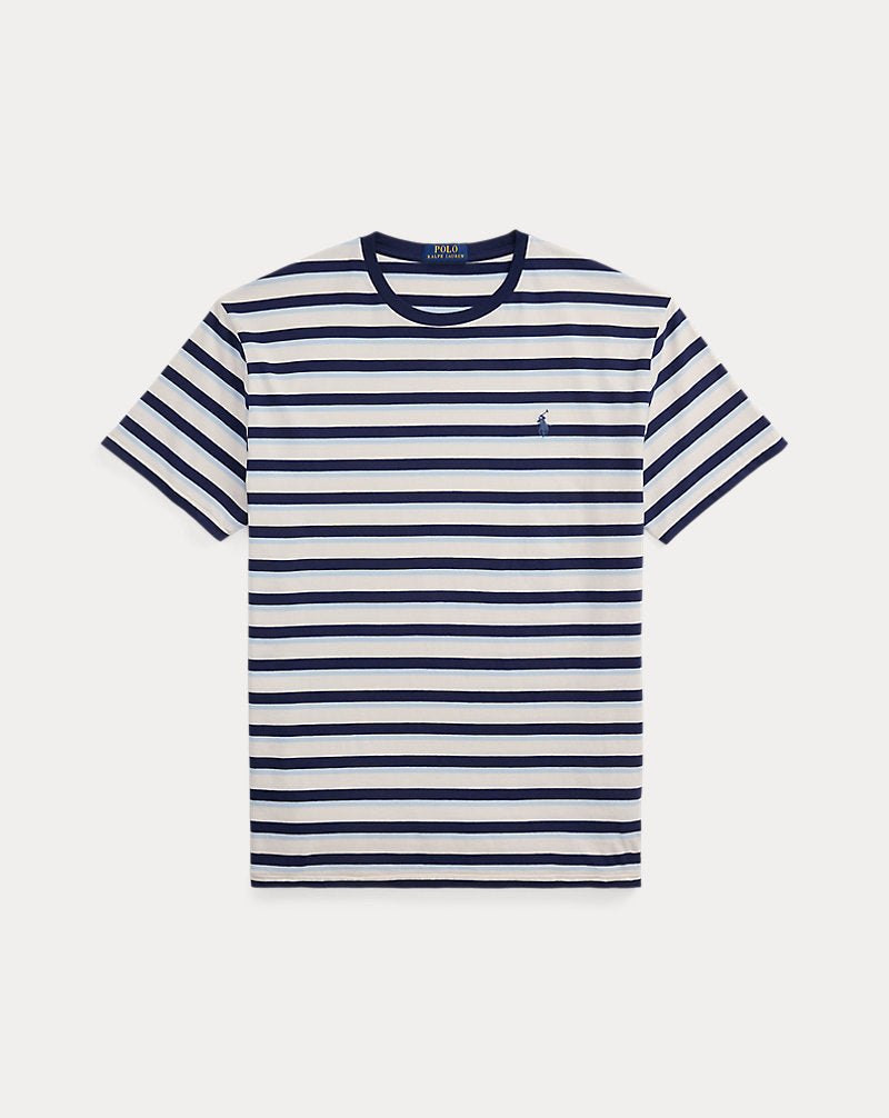 Classic Fit Striped Jersey T-Shirt Nevis Multi