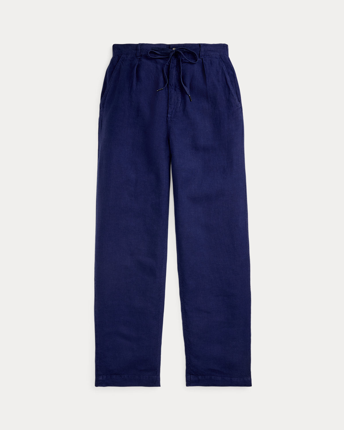 Lateef Relaxed Fit Pleated Linen Pant