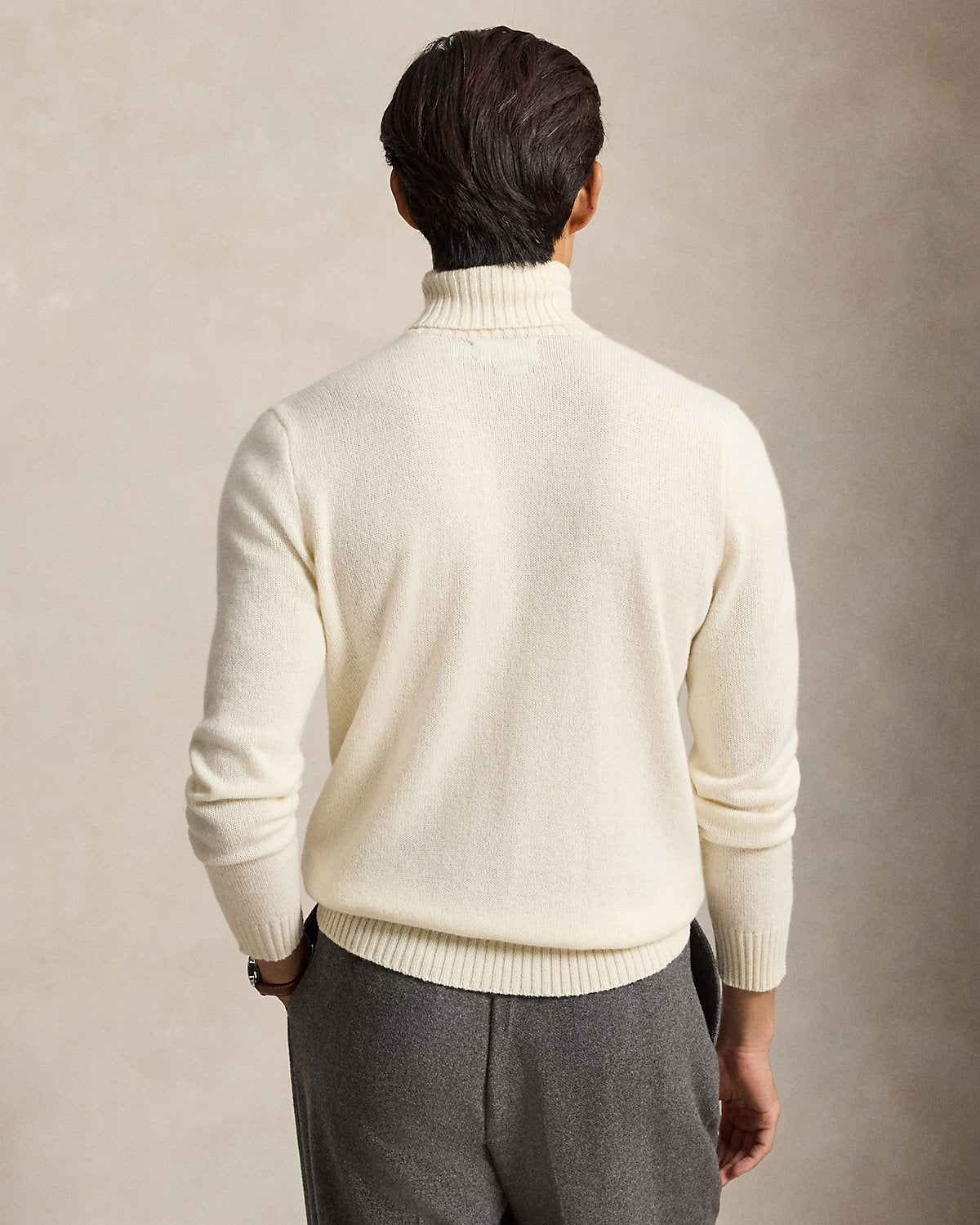 Men's Cashmere Turtleneck Sweater