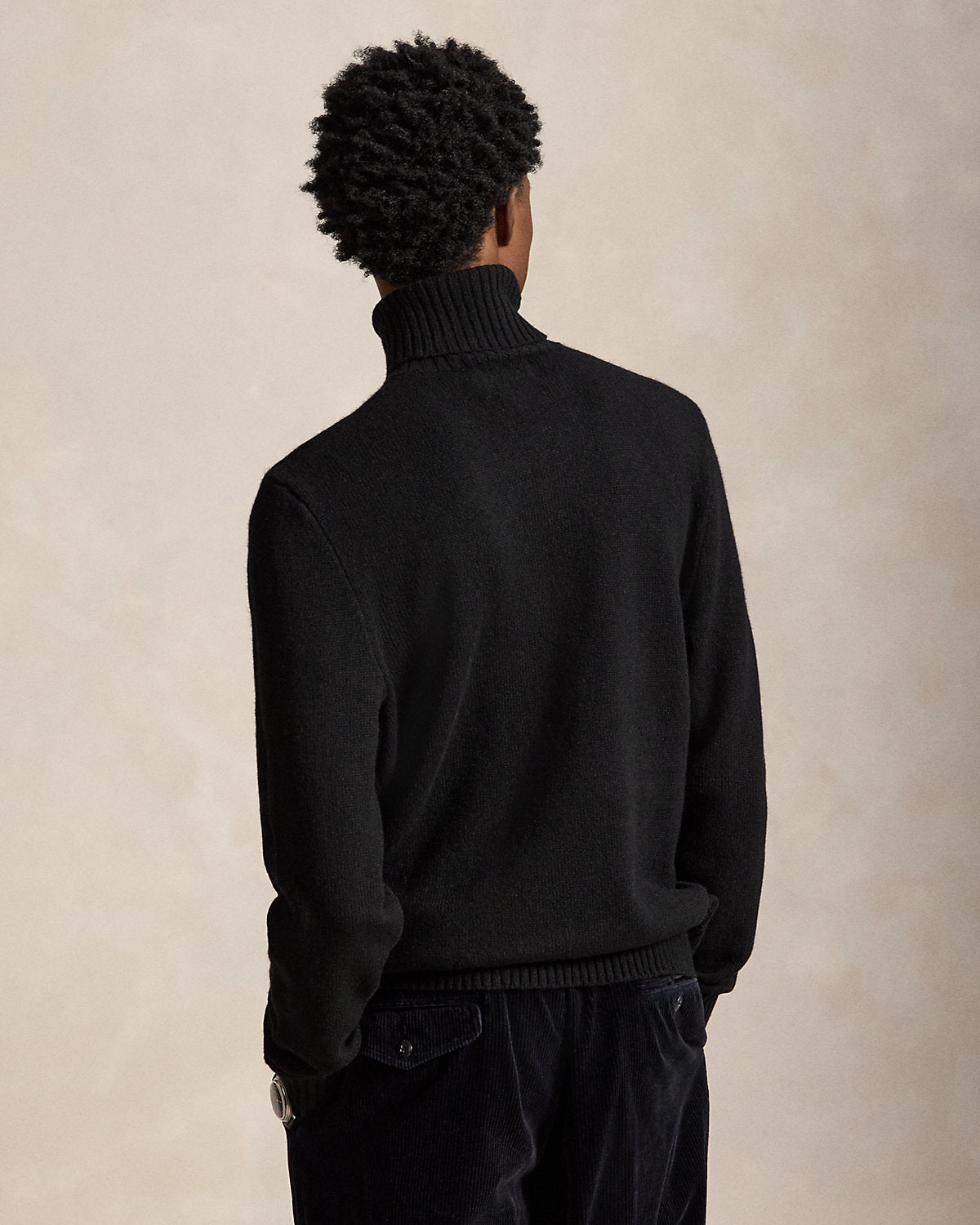 Men's Cashmere Turtleneck Sweater