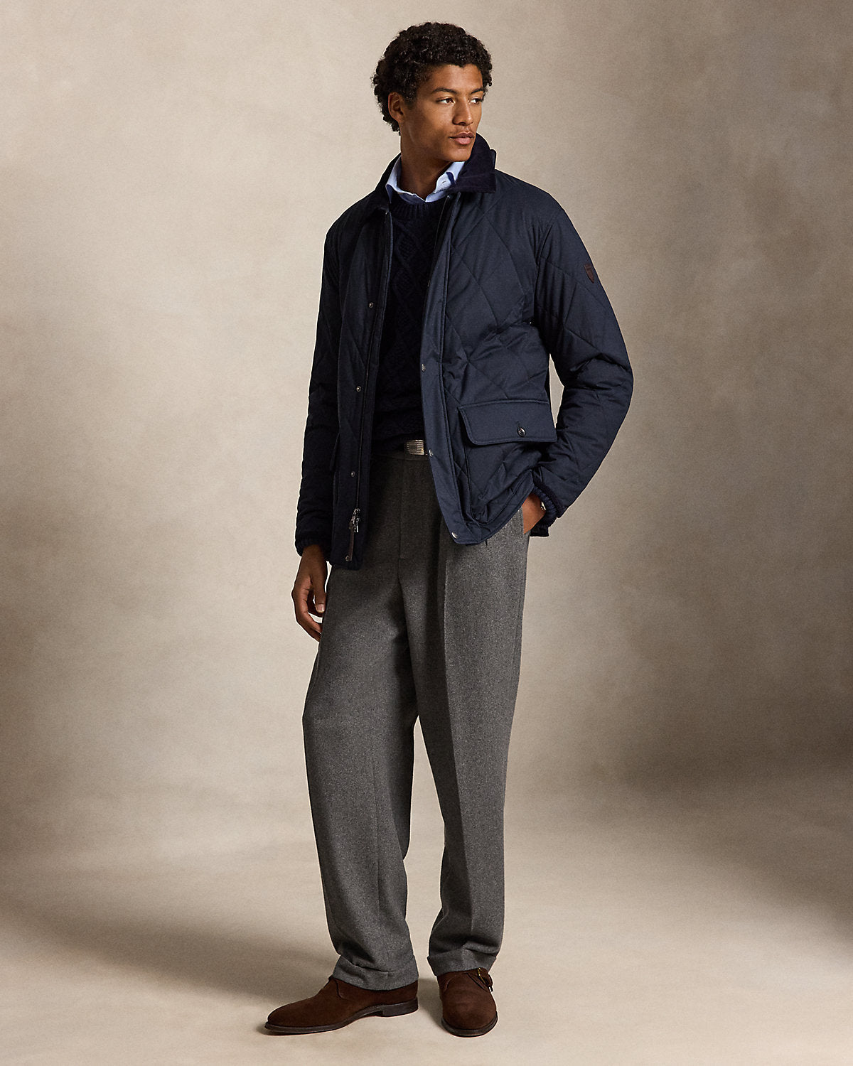 The Beaton Quilted Car Coat