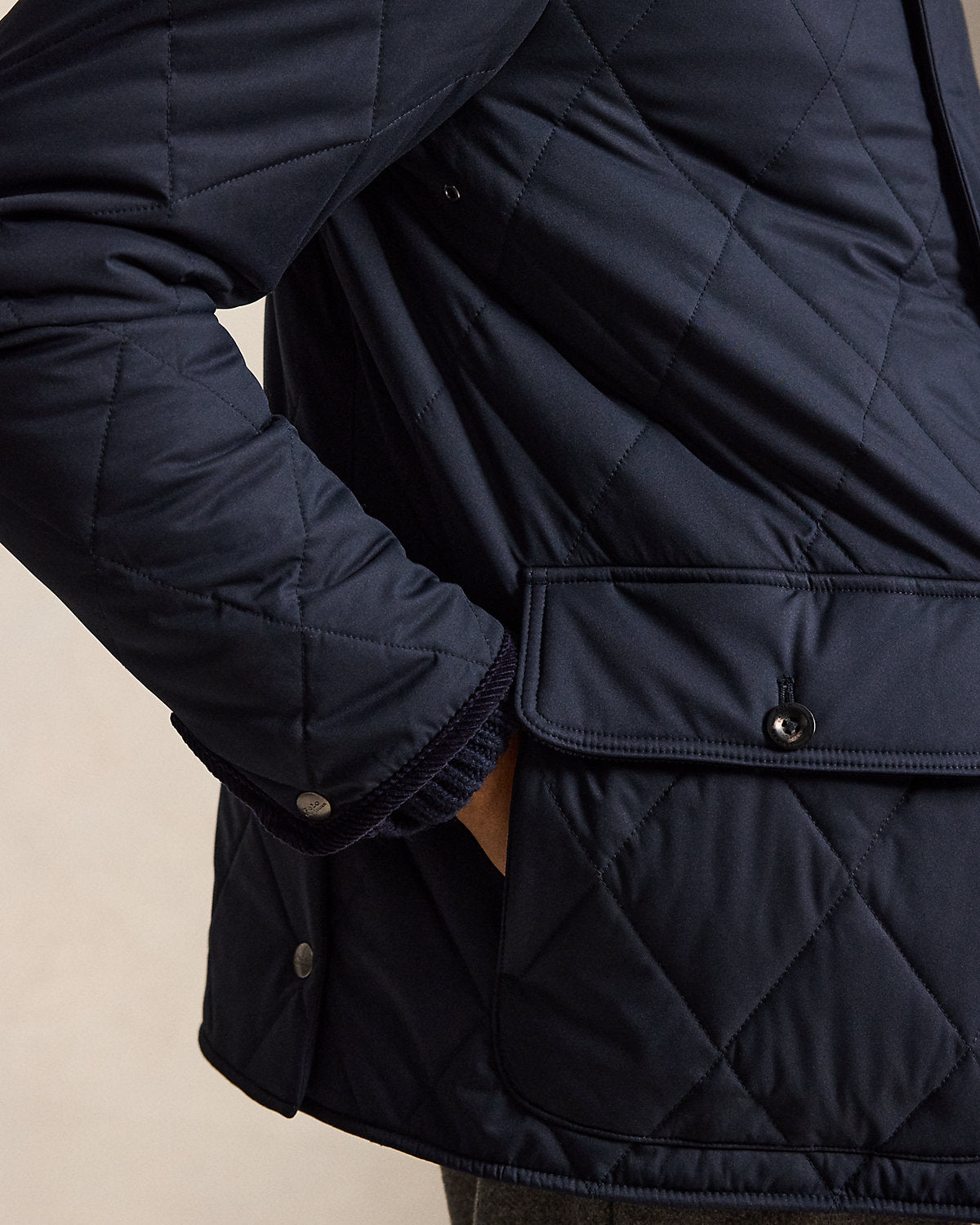 The Beaton Quilted Car Coat