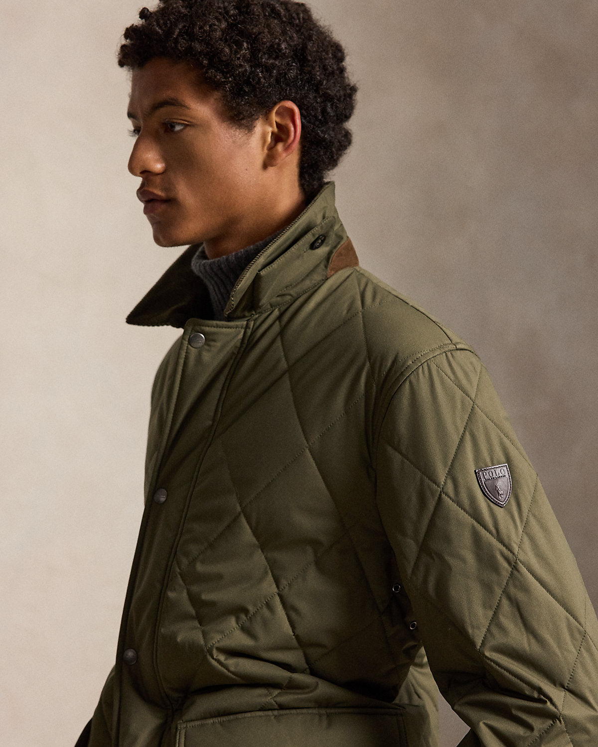 The Beaton Quilted Car Coat