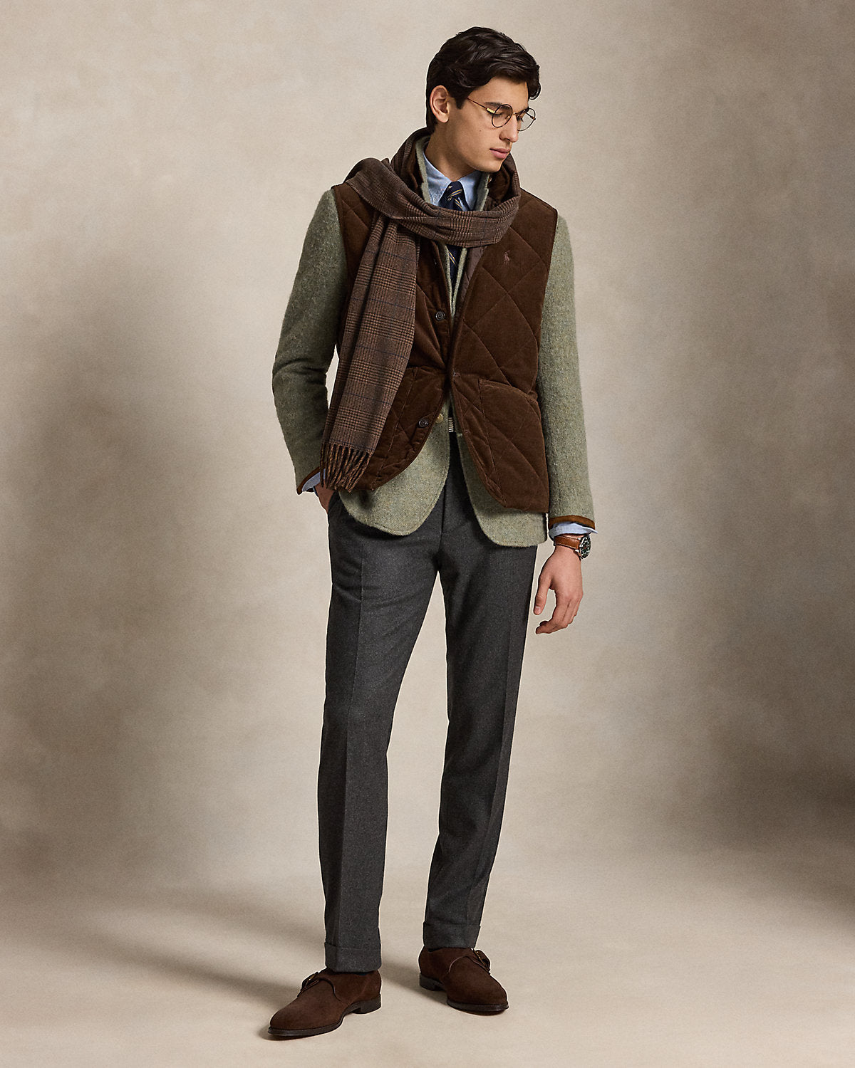 Quilted Corduroy Vest