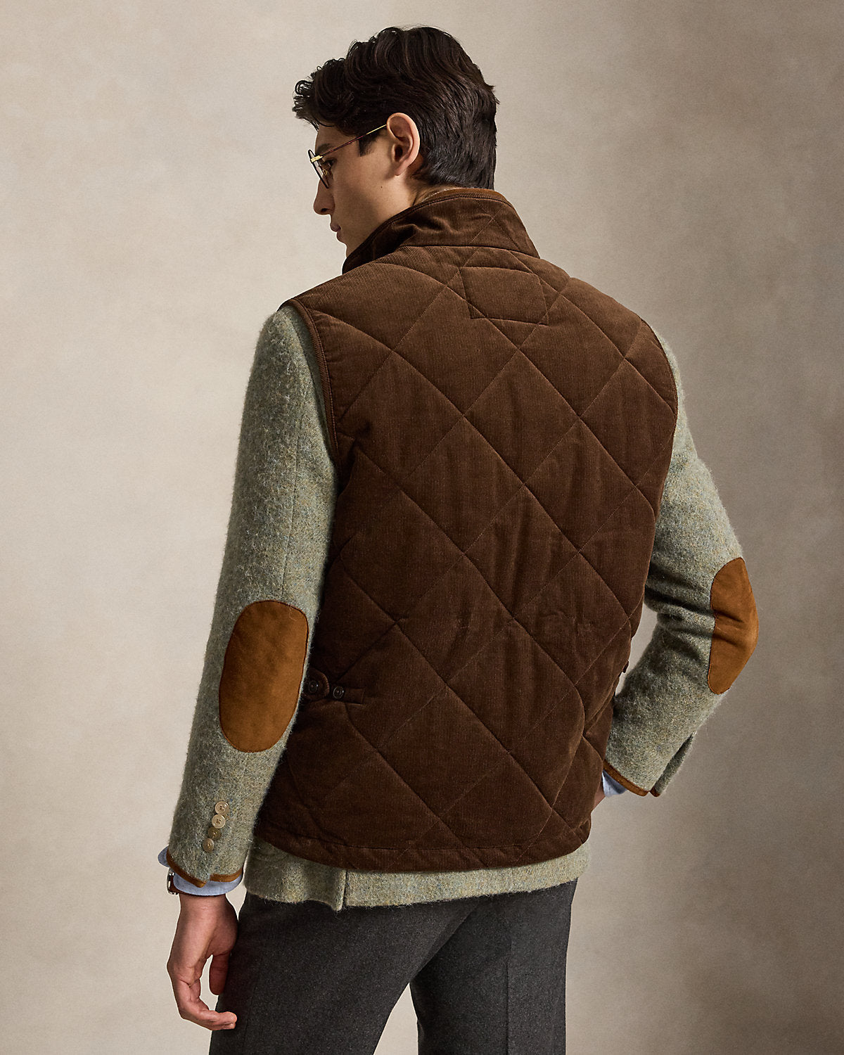 Quilted Corduroy Vest