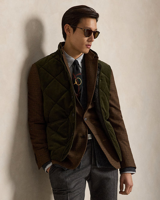 Quilted Corduroy Vest