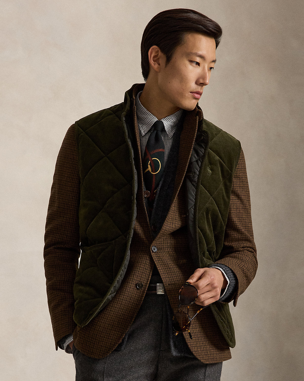 Quilted Corduroy Vest