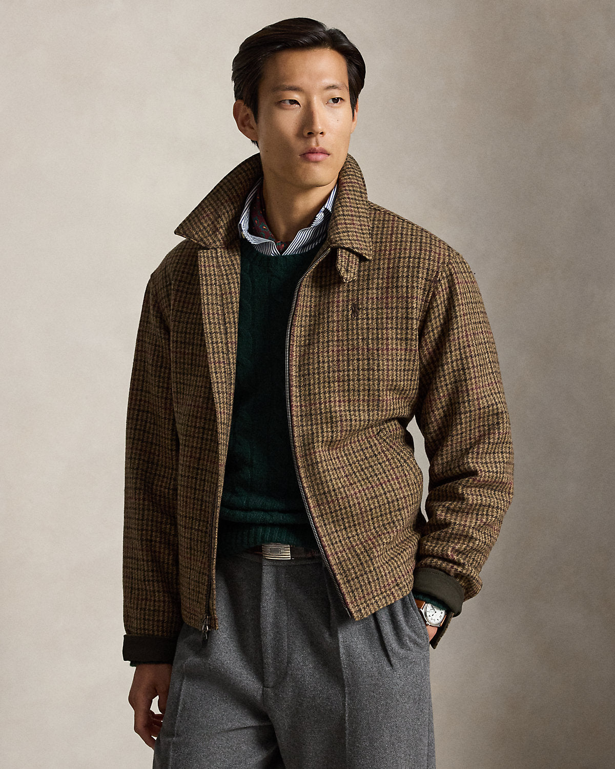 The Langdon Check Tweed Jacket