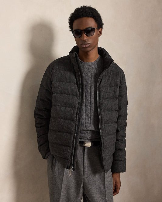 The Colden Herringbone Down Jacket