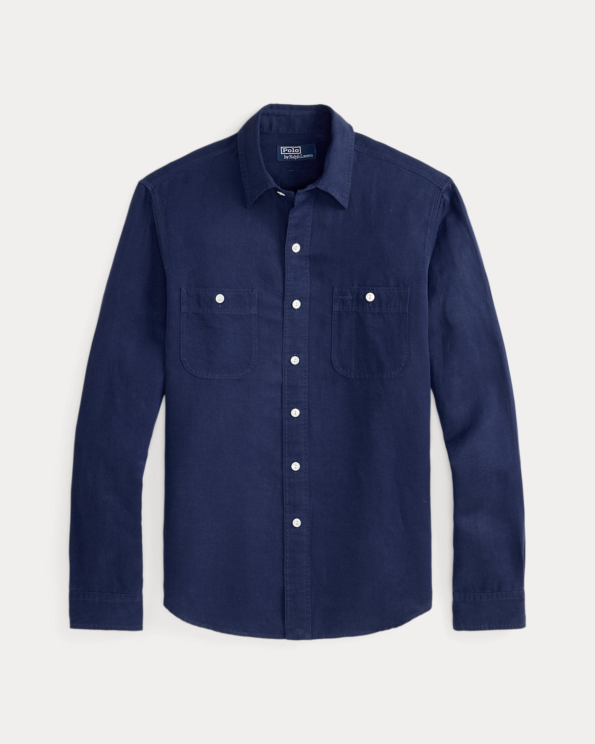 Classic Fit Linen-Silk Workshirt
