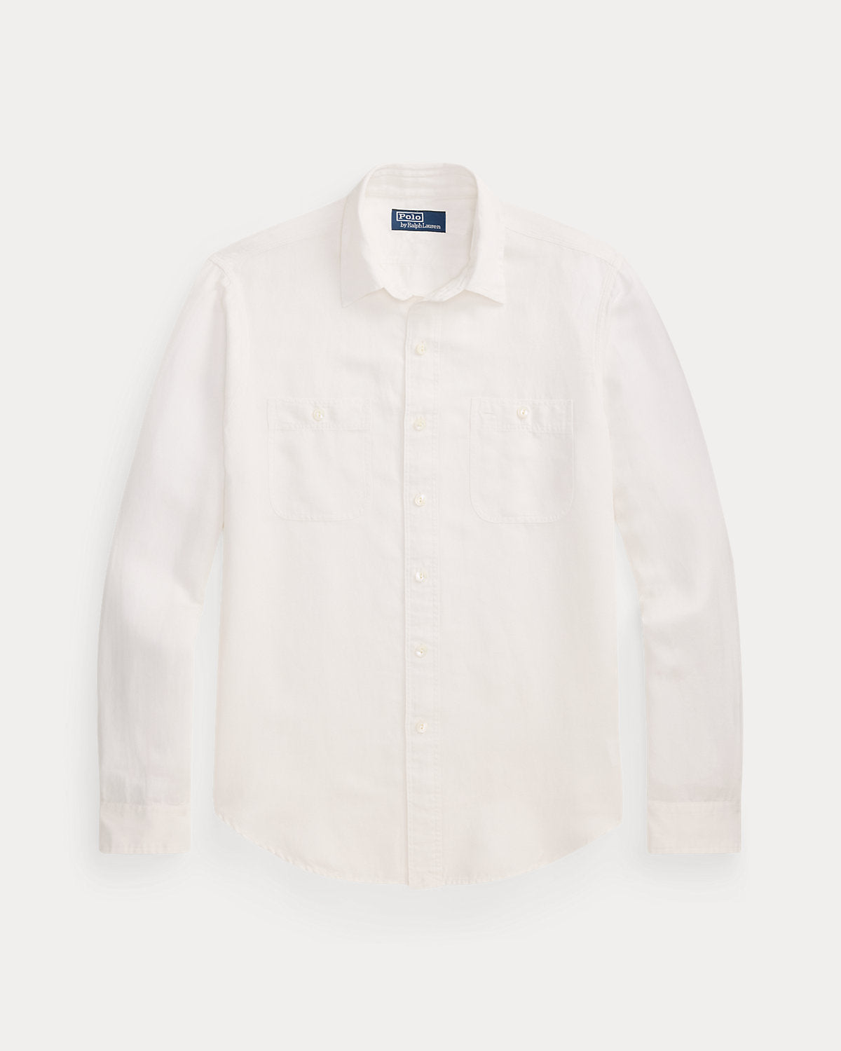 Classic Fit Linen-Silk Workshirt