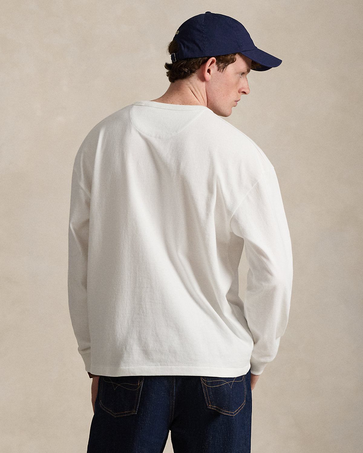 Relaxed Fit Jersey Long-Sleeve T-Shirt