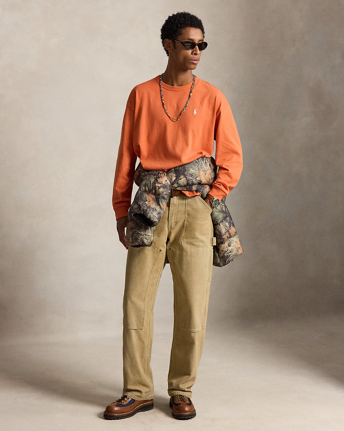 Relaxed Fit Jersey Long-Sleeve T-Shirt