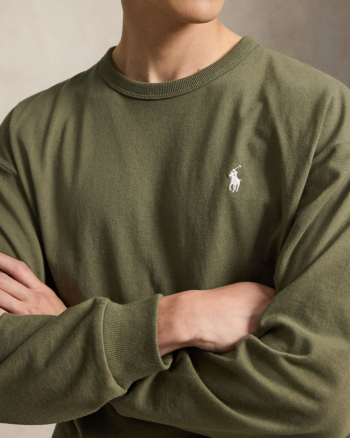 Relaxed Fit Jersey Long-Sleeve T-Shirt