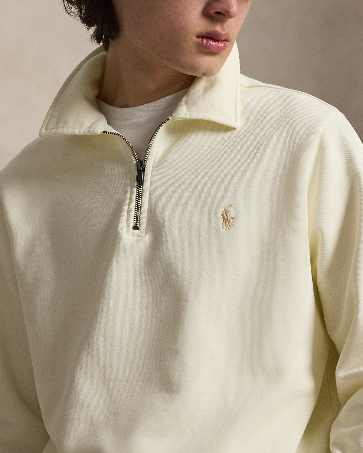 Loopback Fleece Quarter-Zip Sweatshirt