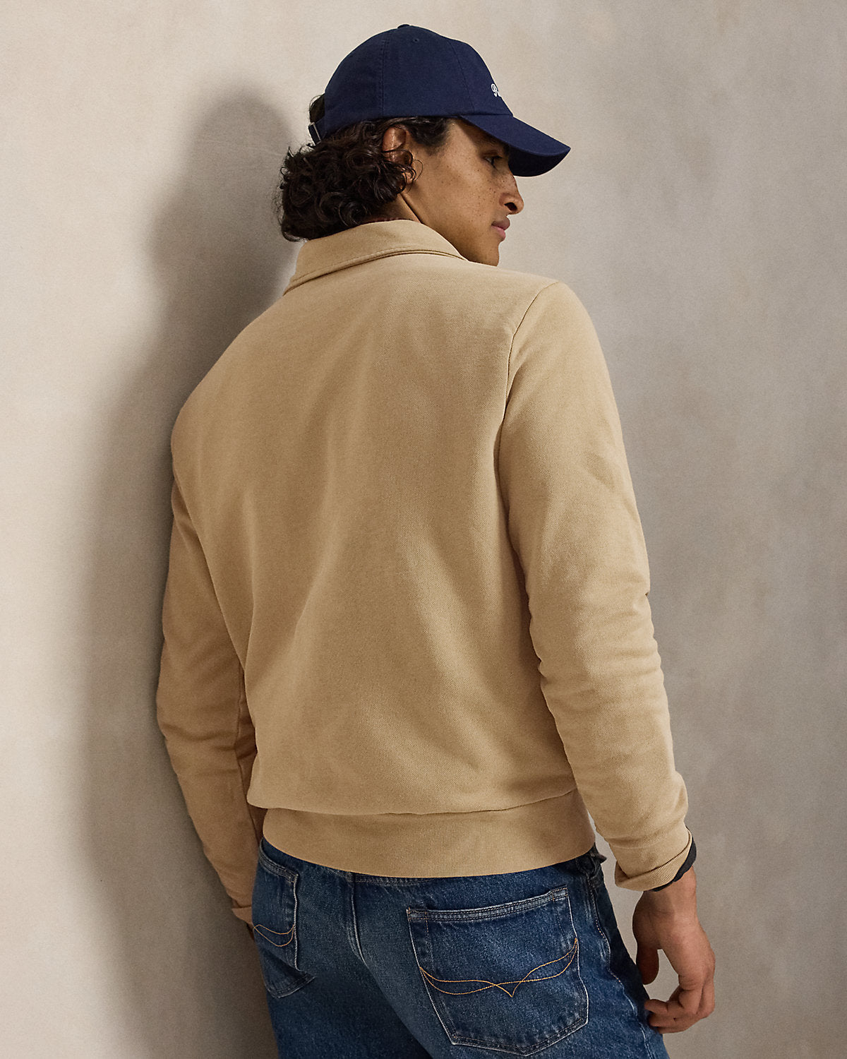 Loopback Fleece Quarter-Zip Sweatshirt